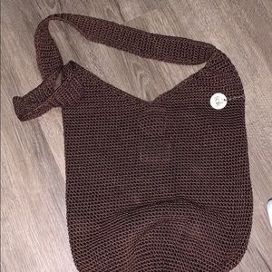 Thesak crossbody in brown